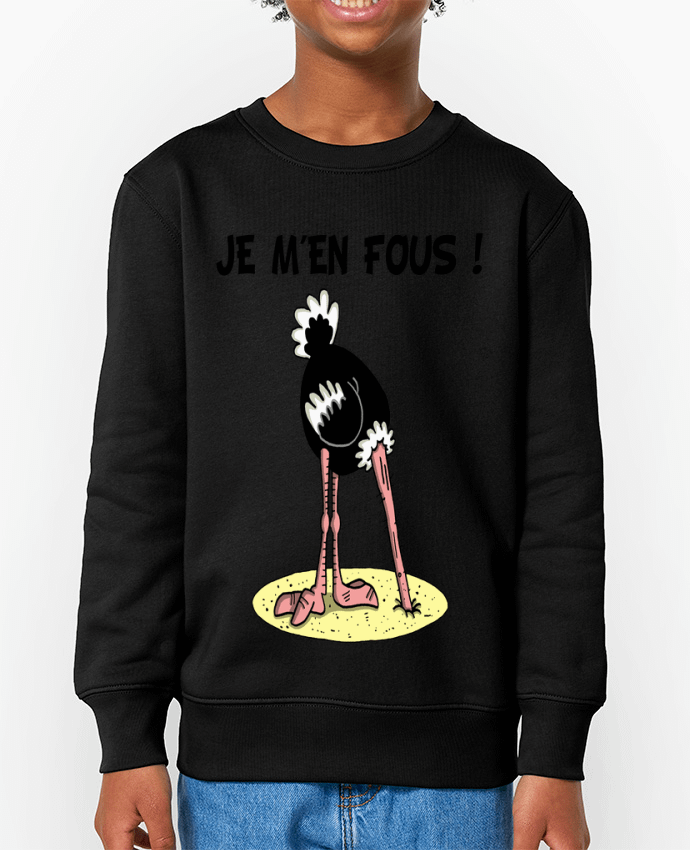 Sweat-shirt enfant Faire l'autruche Par  LAGUENY