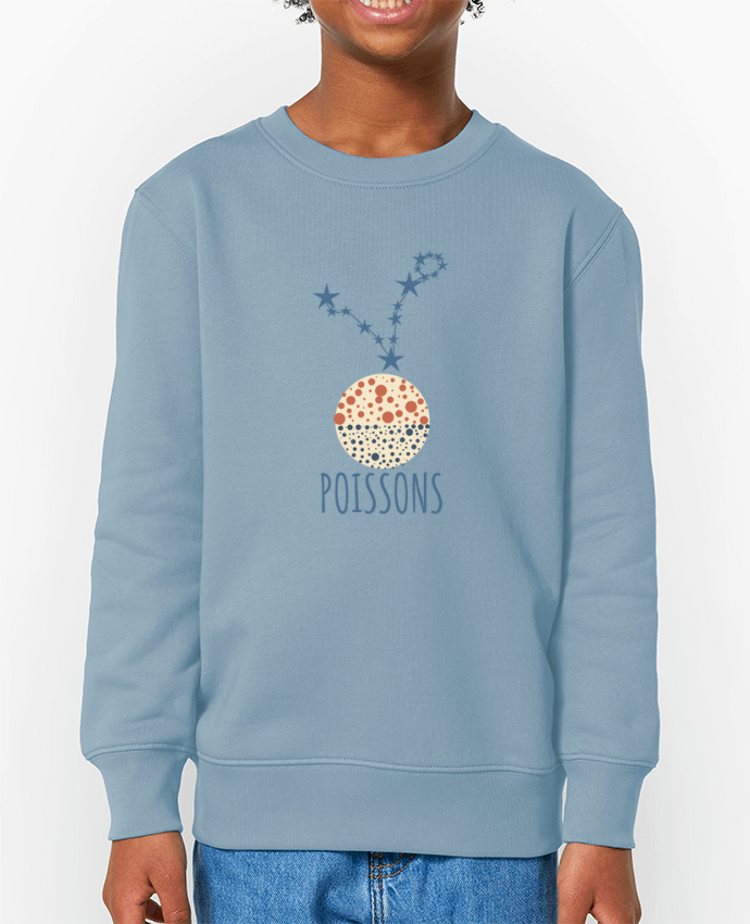 Sweat-shirt enfant Poissons Par  Les Caprices de Filles