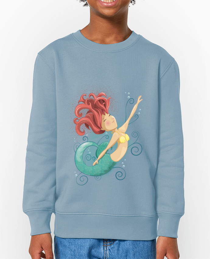 Sweat-shirt enfant Sirène Par  GraphiCK-Kids