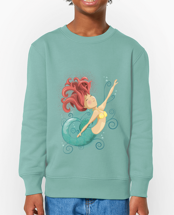 Sweat-shirt enfant Sirène Par  GraphiCK-Kids