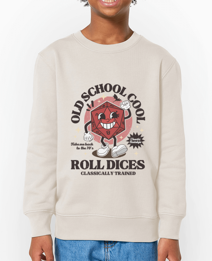 Sweat-shirt enfant Old school d20 - D&D Par  LM2Kone