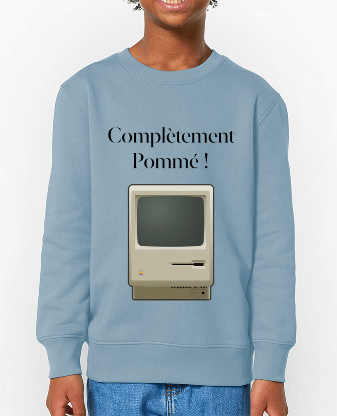 Sweat-shirt enfant Complètement Pommé Classic Mac Par  Nicolaiev