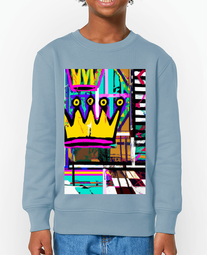 Sweat-shirt enfant Basquiat inspiration Par  USO
