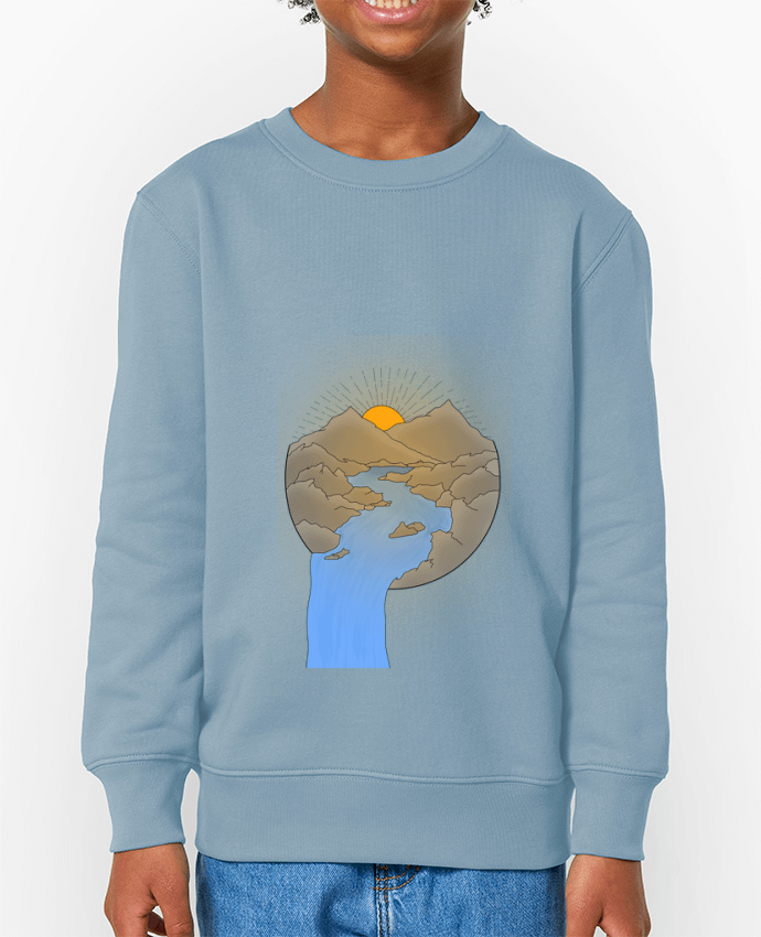 Sweat-shirt enfant Paysage Par  Sazuka