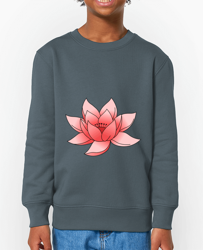 Sweat-shirt enfant Lotus Par  Sazuka