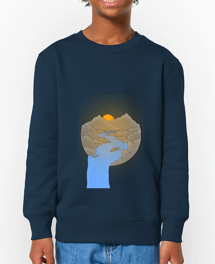 Sweat-shirt enfant Paysage Par  Sazuka