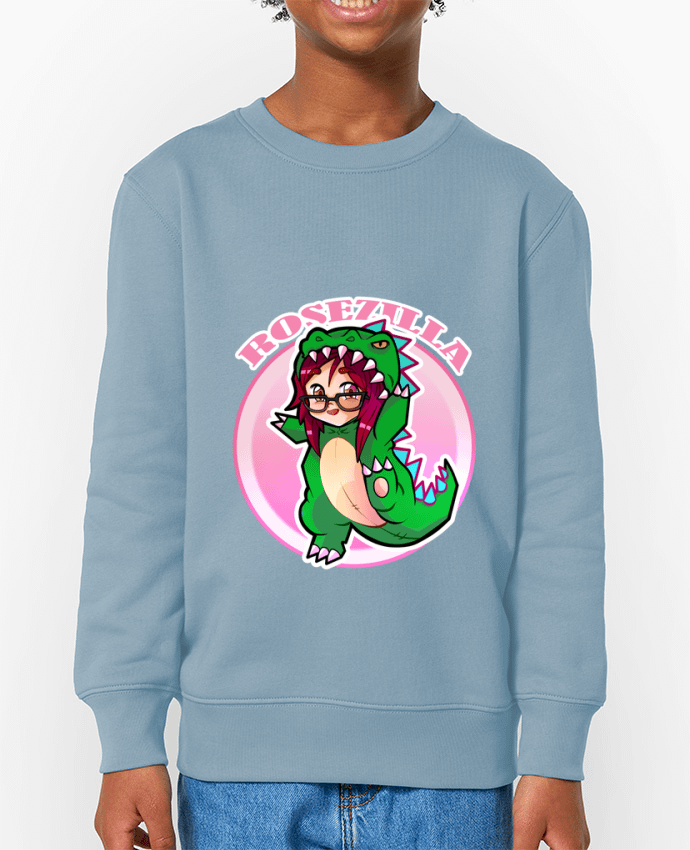 Sweat-shirt enfant Logo Rosezilla Par  Rosezilla
