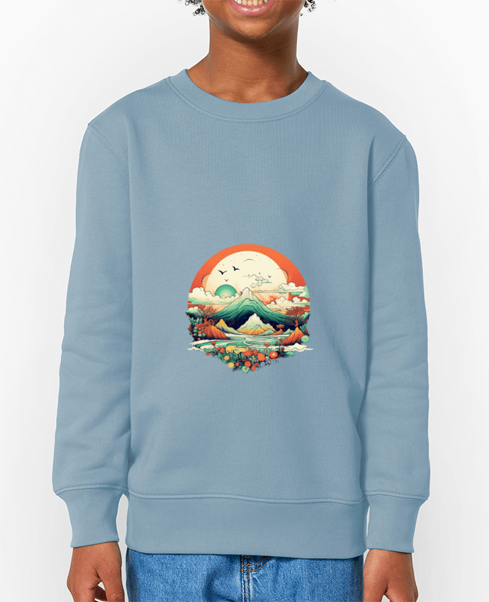 Sweat-shirt enfant Exotic Summer Vibes Par  TheWolfofArt
