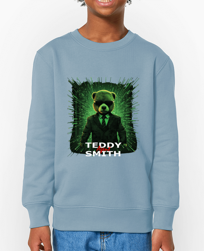 Sweat-shirt enfant Teddy Agent Smith Par  rabeille