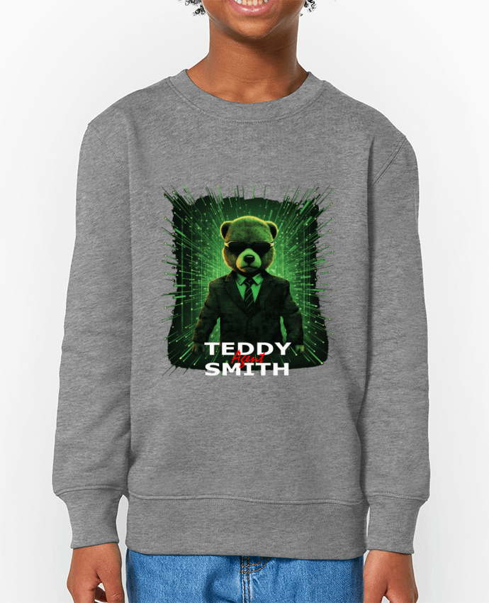 Sweat-shirt enfant Teddy Agent Smith Par  rabeille