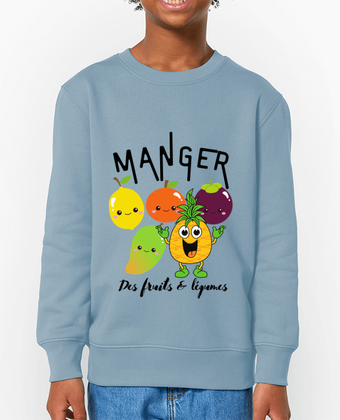 Sweat-shirt enfant Fruits & Légumes Par  LajjdesignCreation