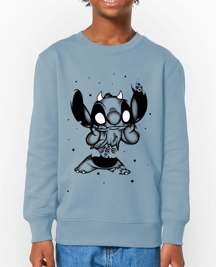 Sweat-shirt enfant STITCH DESIGN Par  Shadow.ink.black
