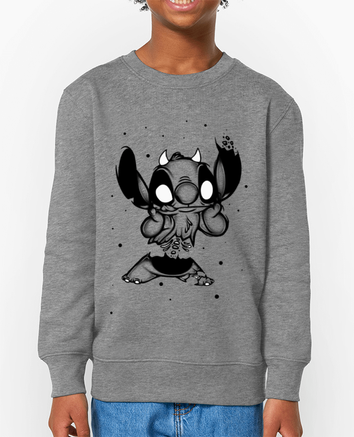 Sweat-shirt enfant STITCH DESIGN Par  Shadow.ink.black