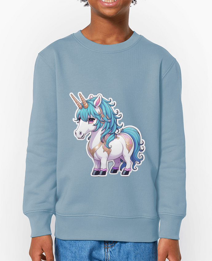 Sweat-shirt enfant Licorne Par  On My Digital Path