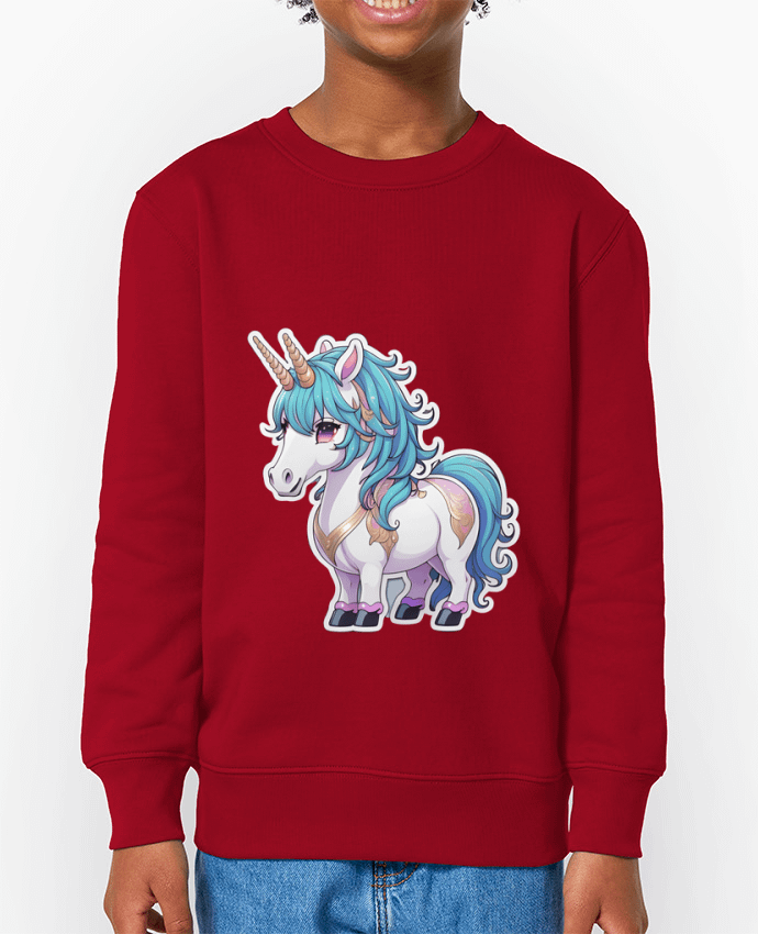 Sweat-shirt enfant Licorne Par  On My Digital Path