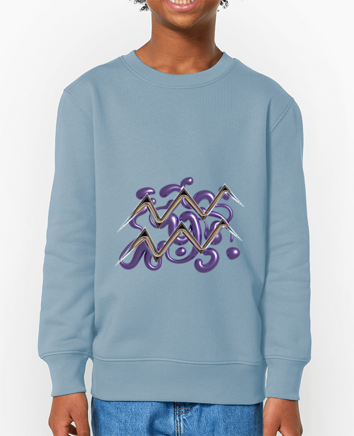 Sweat-shirt enfant Aquarius style 21 Par  21twentyone