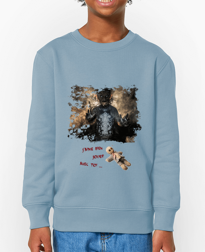 Sweat-shirt enfant Halloween Sorcier Par  Romain