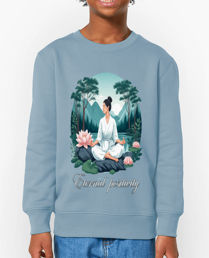 Sweat-shirt enfant Yoga Par  Eternal Positivity
