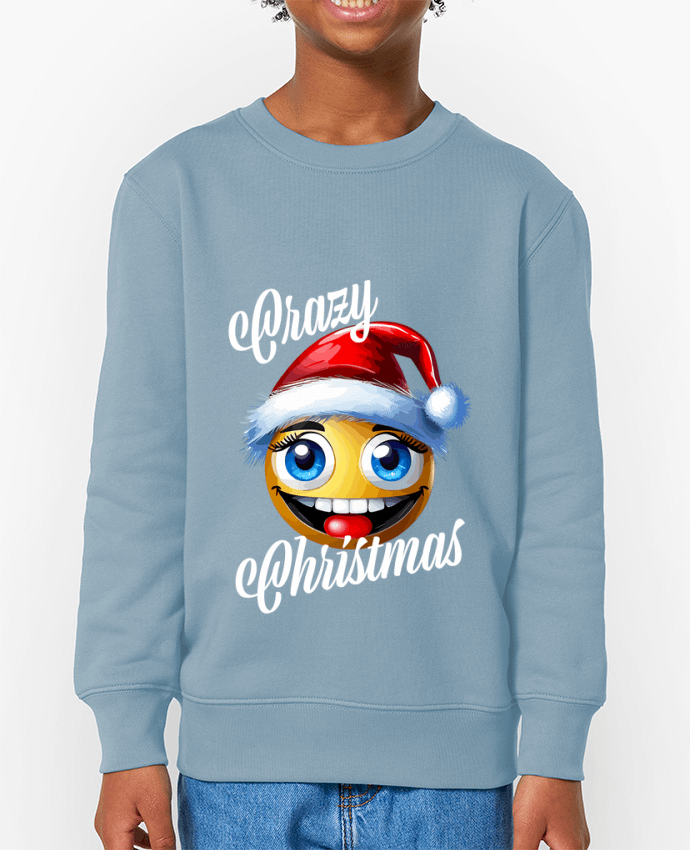 Sweat-shirt enfant Emoji Fun Femme Noël Par  Featheart