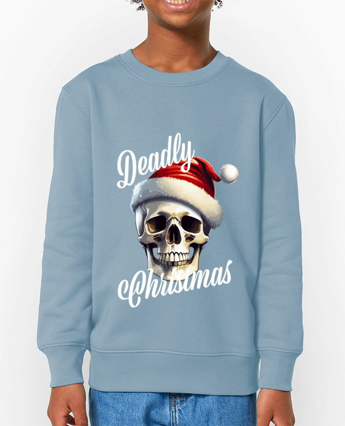 Sweat-shirt enfant Skull Noël. Deadly Christmas Par  Featheart
