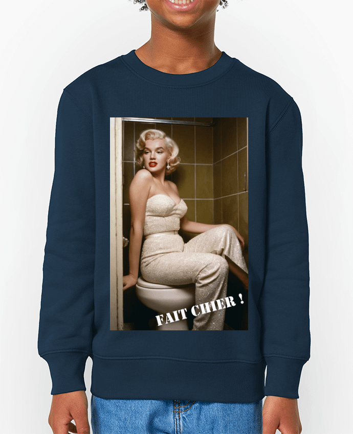 Sweat-shirt enfant Marylin Monroe Par  TiA