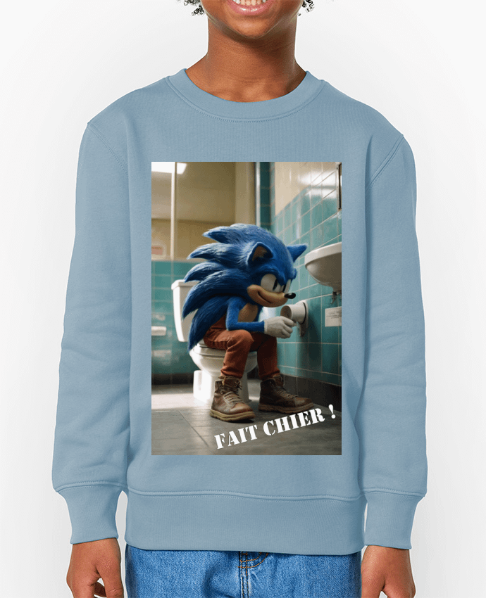 Sweat-shirt enfant Sonic Par  TiA