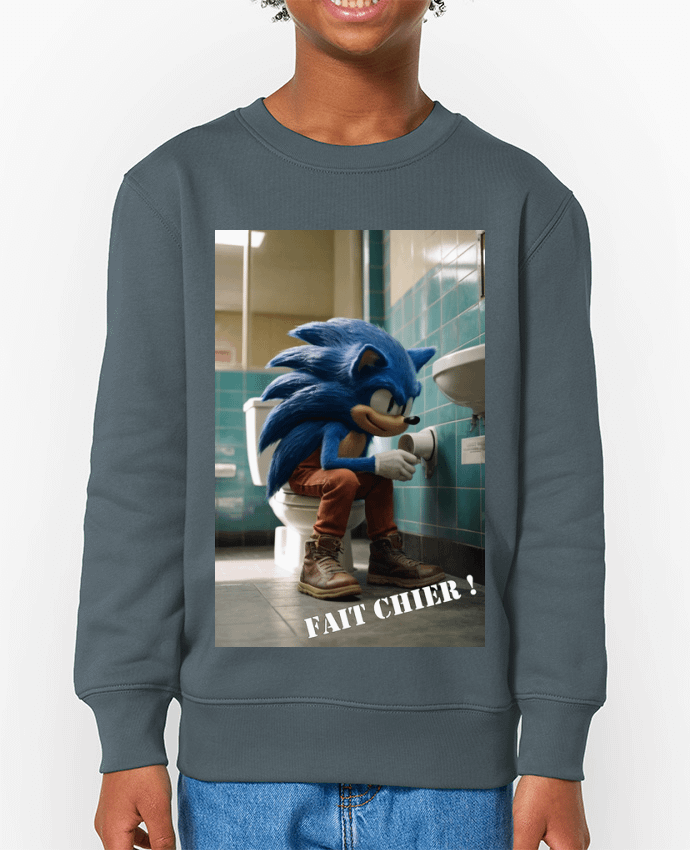 Sweat-shirt enfant Sonic Par  TiA