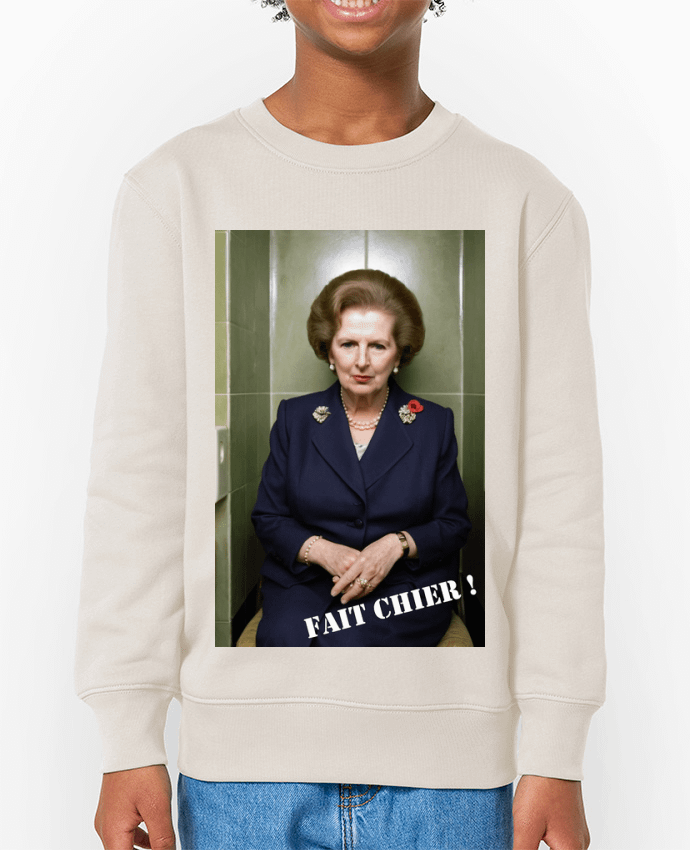 Sweat-shirt enfant Margaret Thatcher Par  TiA