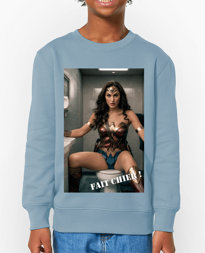 Sweat-shirt enfant wonder woman Par  TiA