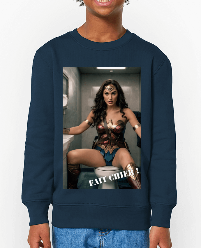 Sweat-shirt enfant wonder woman Par  TiA