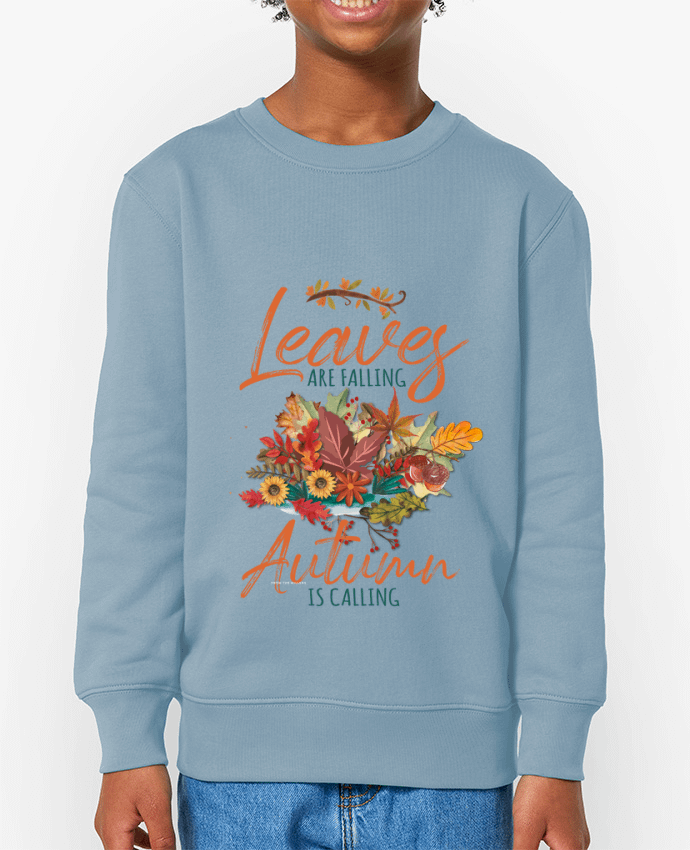 Sweat-shirt enfant Autumn Leaves Par  KIMA KELEBEK