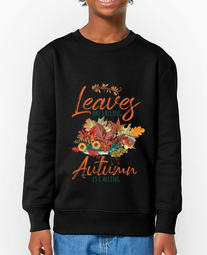 Sweat-shirt enfant Autumn Leaves Par  KIMA KELEBEK