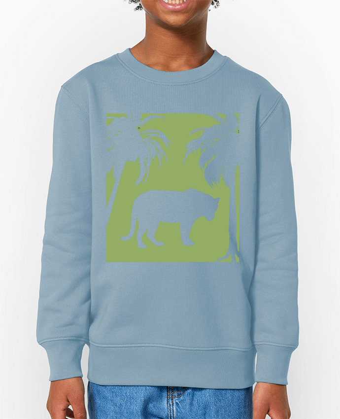 Sweat-shirt enfant Jungle verte Par  Les Caprices de Filles