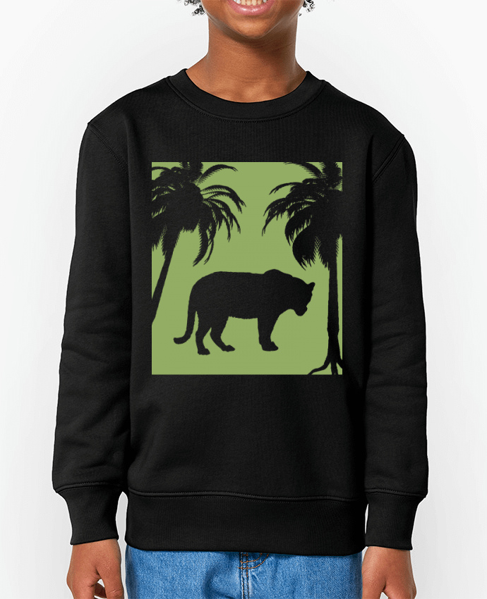 Sweat-shirt enfant Jungle verte Par  Les Caprices de Filles