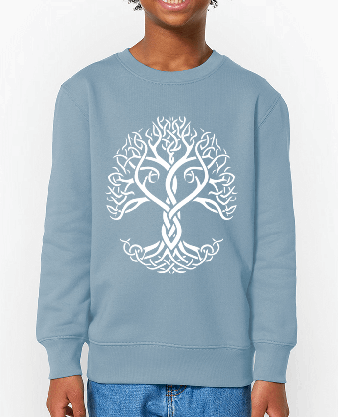 Sweat-shirt enfant Yggdrasil arbre de vie Par  KronoArt