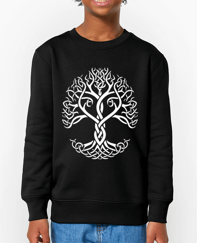 Sweat-shirt enfant Yggdrasil arbre de vie Par  KronoArt