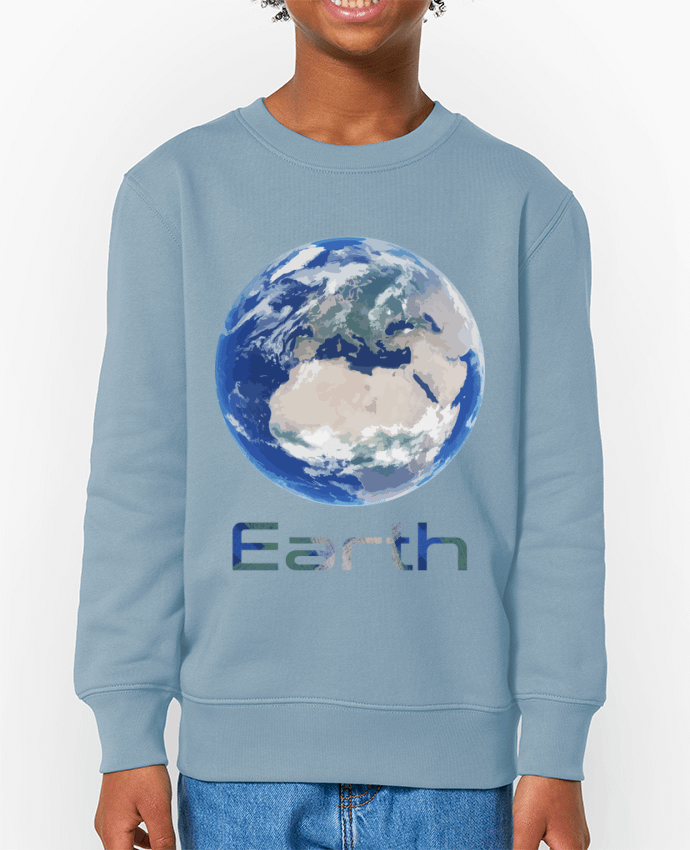 Sweat-shirt enfant Earth Par  KronoArt