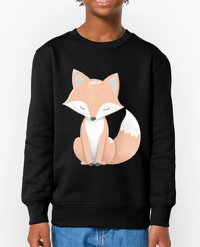 Sweat-shirt enfant Renard stylisé Par  KronoArt