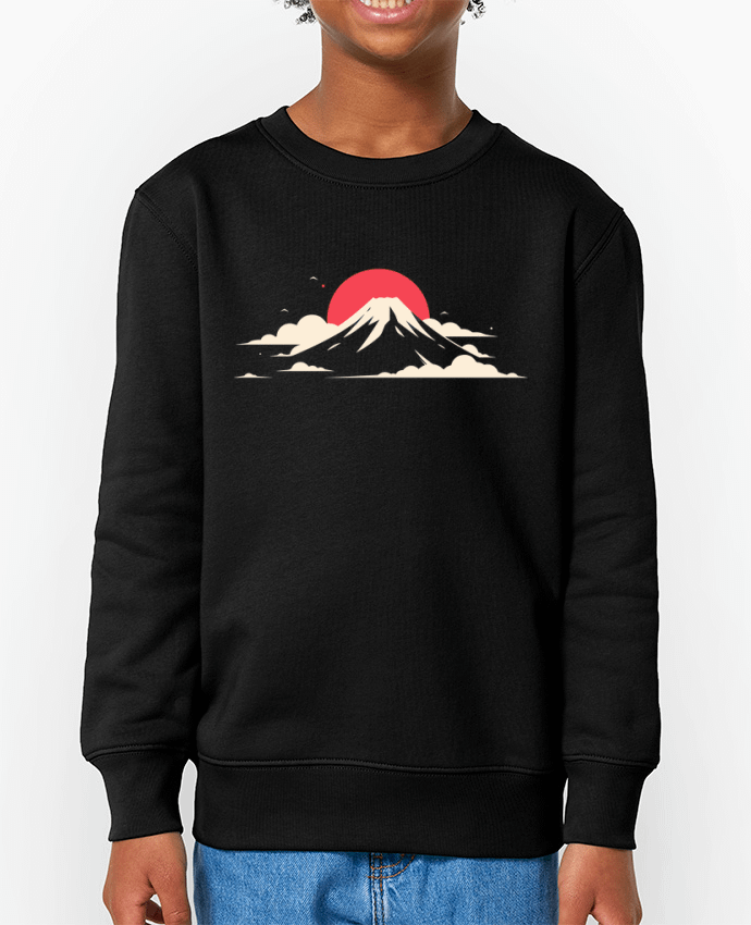 Sweat-shirt enfant Mont Fuji Par  KronoArt