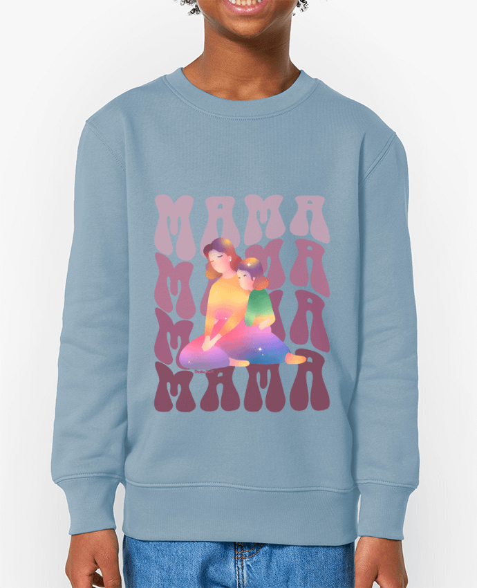 Sweat-shirt enfant MAMÁ Par  Diseños jeen