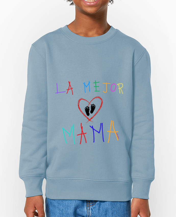 Sweat-shirt enfant La mejor MAMA Par  Diseños jeen