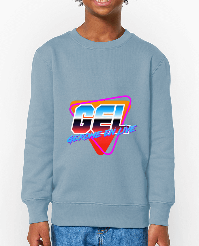 Sweat-shirt enfant Logo GEL classic Par  Gerome En Live