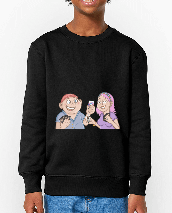 Sweat-shirt enfant Les Bouilles Lorcana Duo Par  Gerome En Live