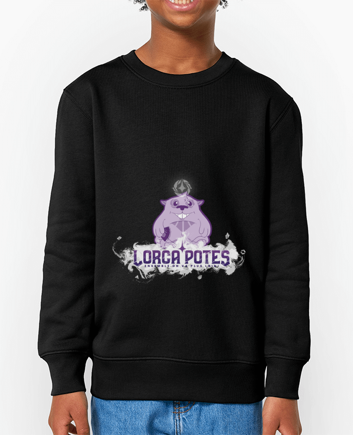 Sweat-shirt enfant Lorca'Potes avec Popote Par  Gerome En Live