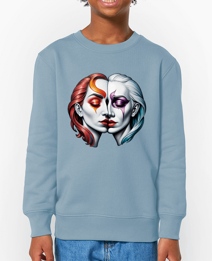 Sweat-shirt enfant Pareja con Amor Par  33designerarte