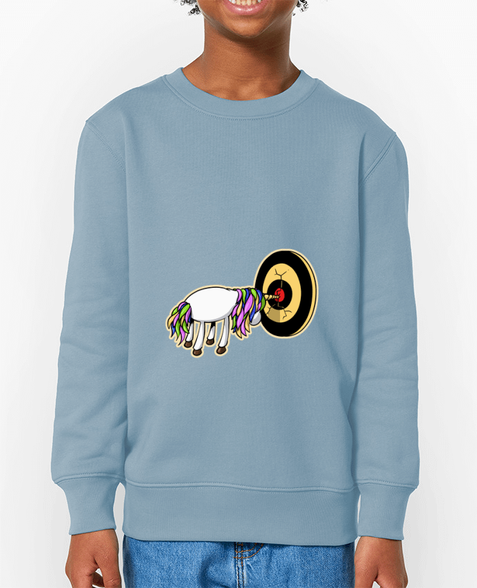 Sweat-shirt enfant Licorne et fléchettes Par  TOMI AX