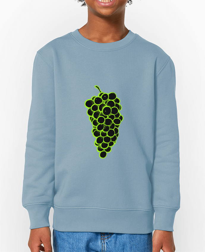 Sweat-shirt enfant Grappe de raisins Par  TOMI AX