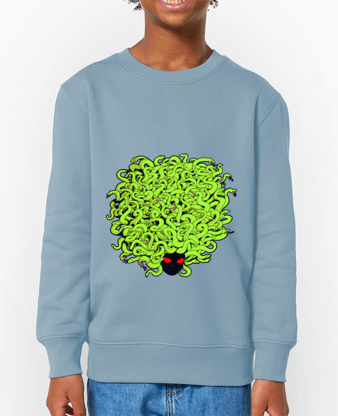 Sweat-shirt enfant Médusa chevelue 2 Par  TOMI AX