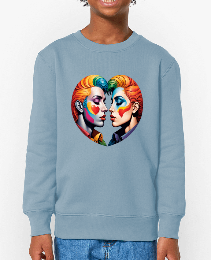 Sweat-shirt enfant UNITED HEARTS Par  33designerarte