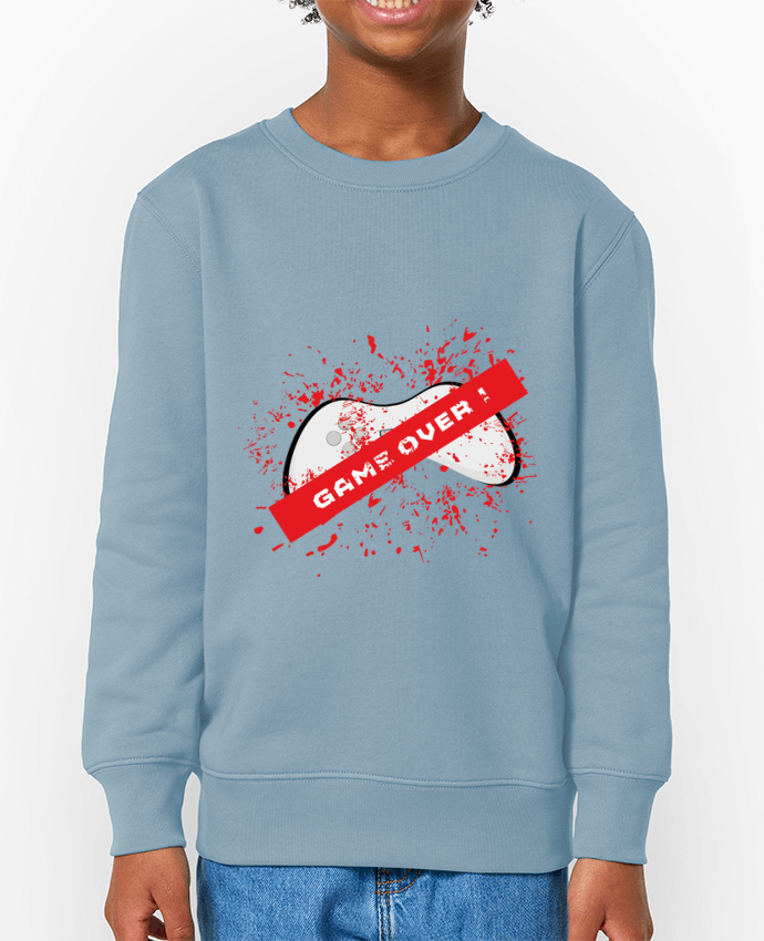 Sweat-shirt enfant GameOver Par  UnPetitPixel